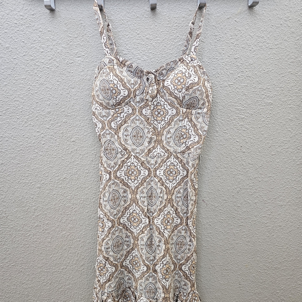 Wallflower Dress Size XS brownish with some blue details
